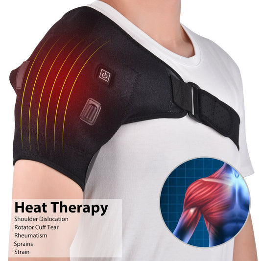 RestoraFlex WarmRay Adjustable Heat Therapy Shoulder Pad