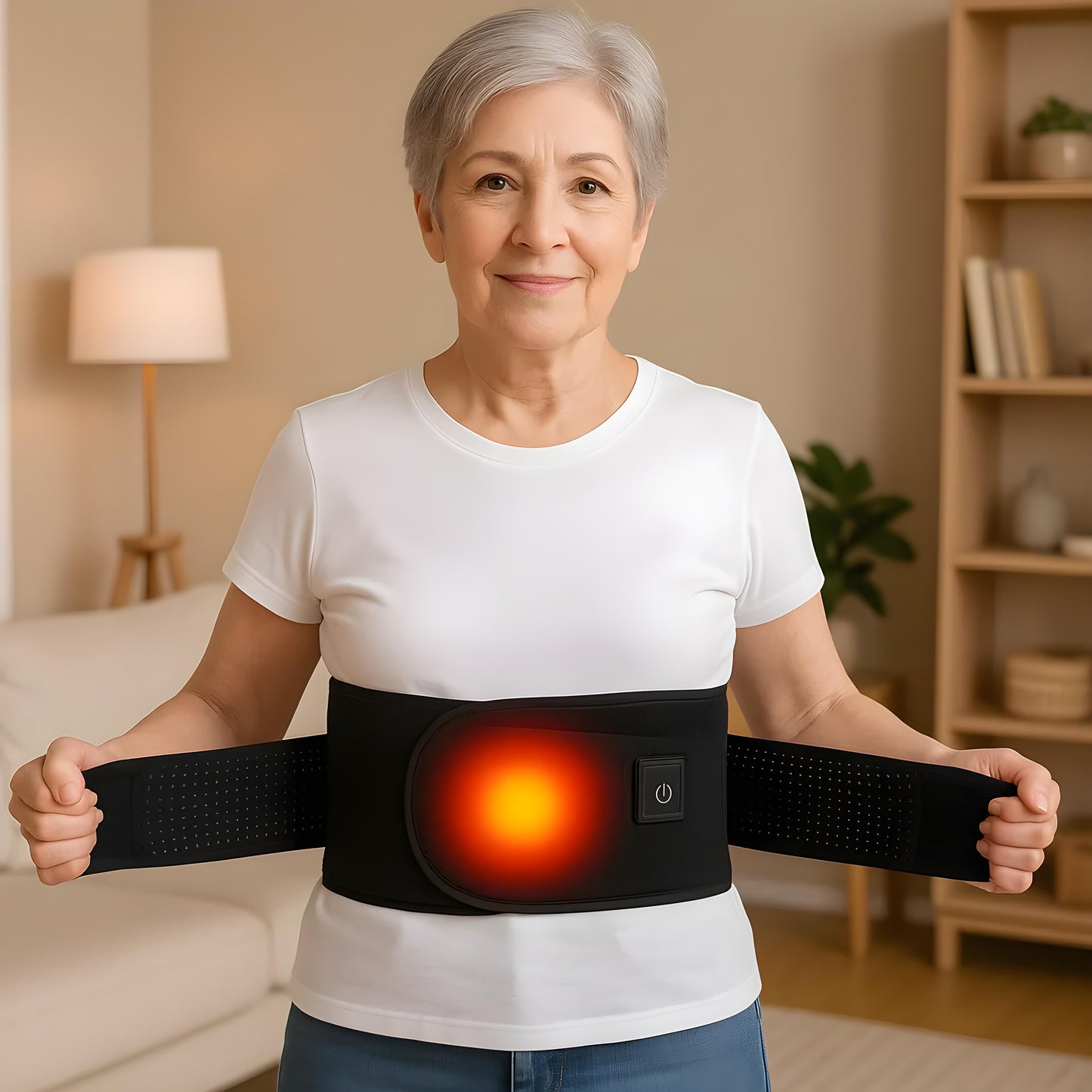 RestoraFlex ThermaRay Red Light Therapy Massage Belt