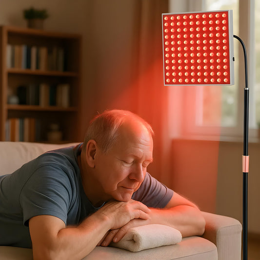 RestoraFlex LuminaryRay Red Light Therapy Floor Lamp